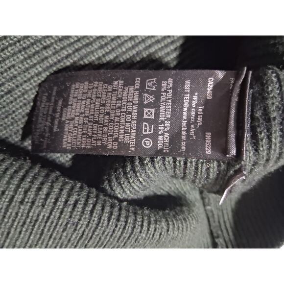 Ted Baker London Mens Size 7 US 3XL ¼ Zip Pullover Preppy Wool Career Sweater - Picture 9 of 14